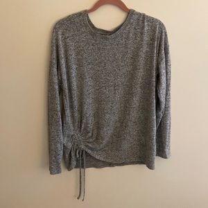 Lucky Brand - Cloud Jersey Side Lace Top